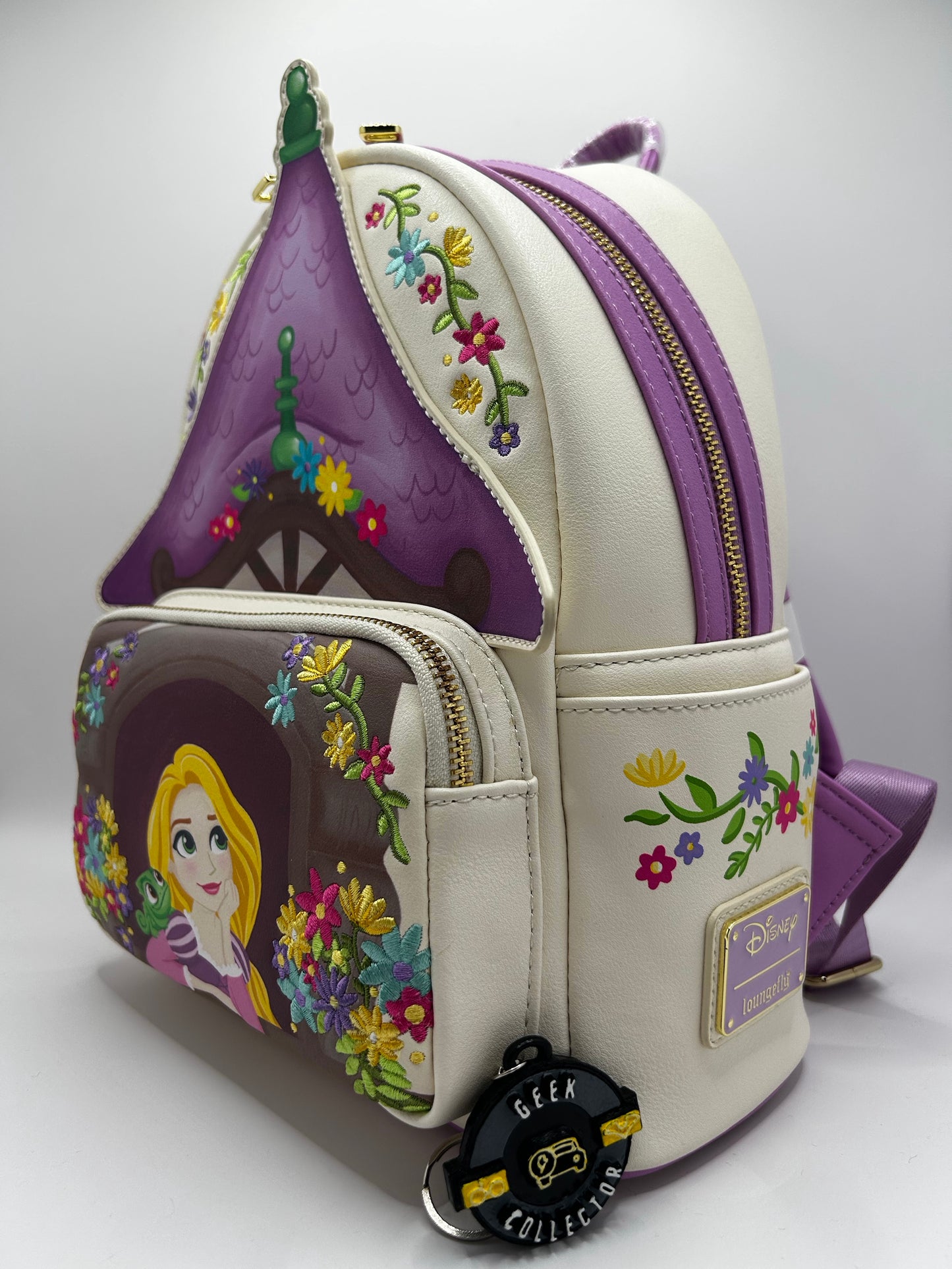Loungefly Disney Rapunzel Tangled Tower 10th Anniversary Mini Backpack