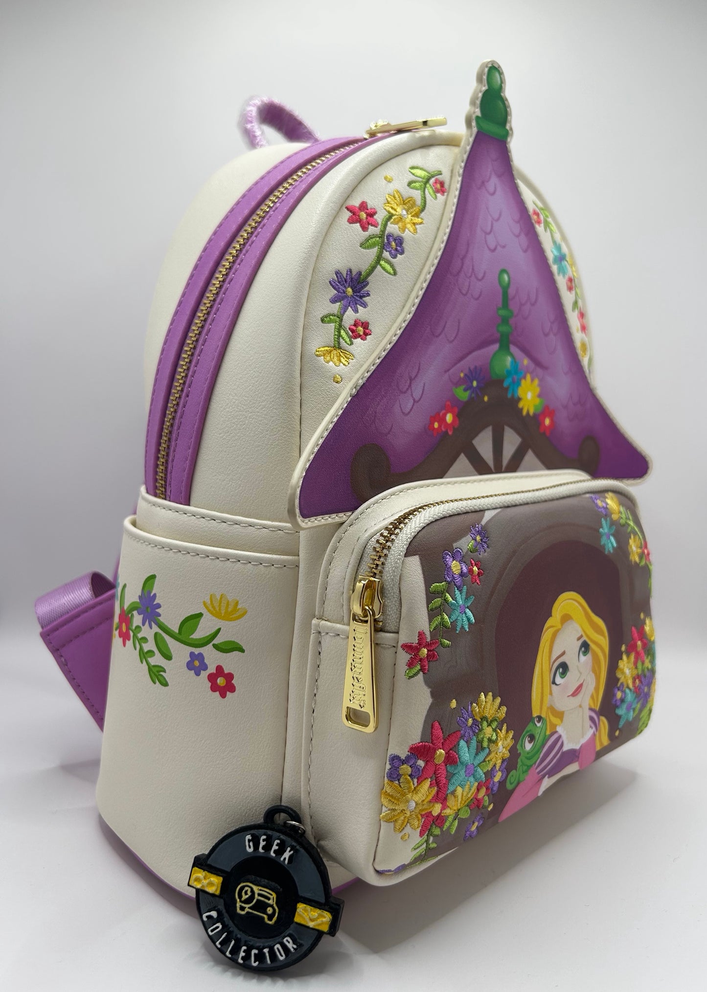 Loungefly Disney Rapunzel Tangled Tower 10th Anniversary Mini Backpack