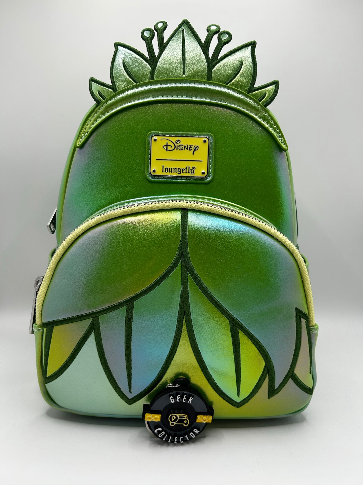 Loungefly Disney The Princess And The Frog Tiana Iridescent Shiny Mini Backpack