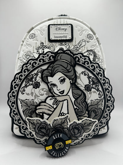 Loungefly Beauty and the Beast Belle Sketch Mini Backpack