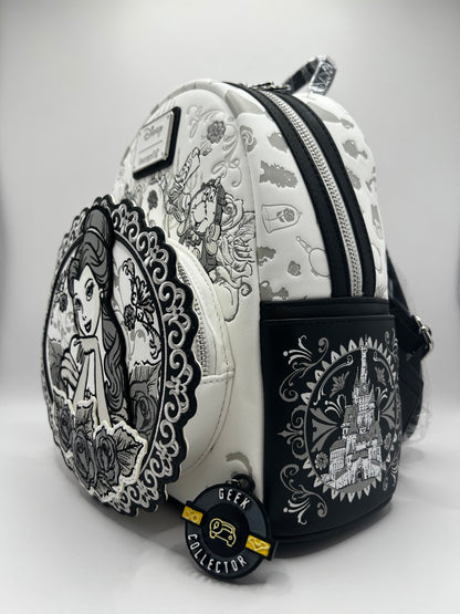 Loungefly Beauty and the Beast Belle Sketch Mini Backpack