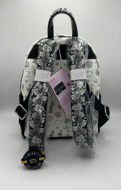 Loungefly Beauty and the Beast Belle Sketch Mini Backpack