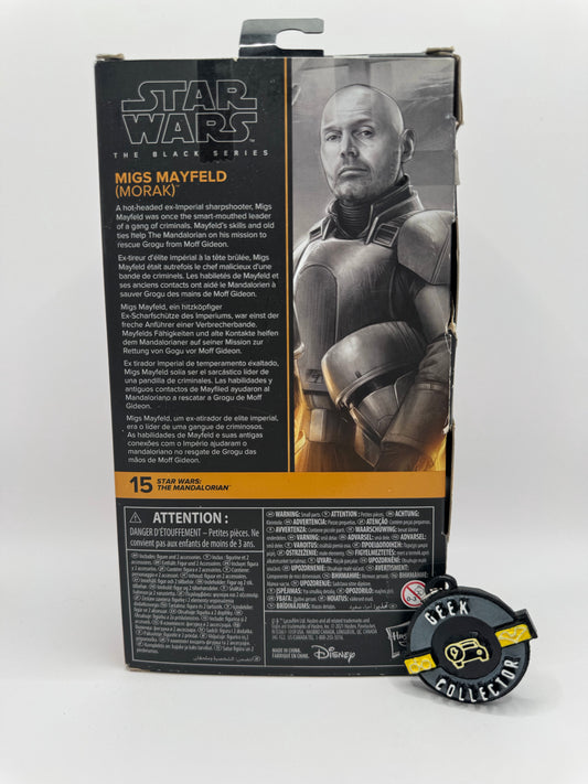 Star wars black series: Migs Mayfeld ¨Morak¨ (Hasbro)