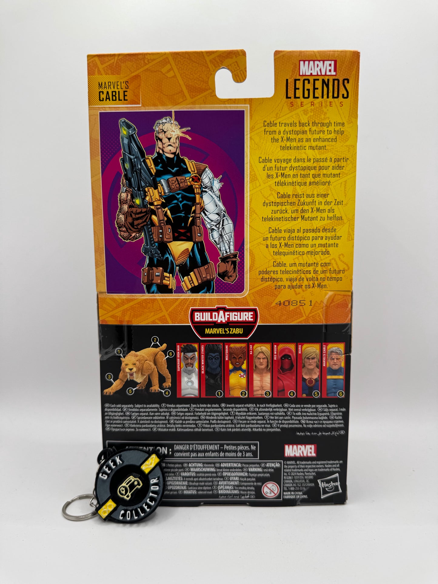 Marvel Legends: cable (Hasbro)