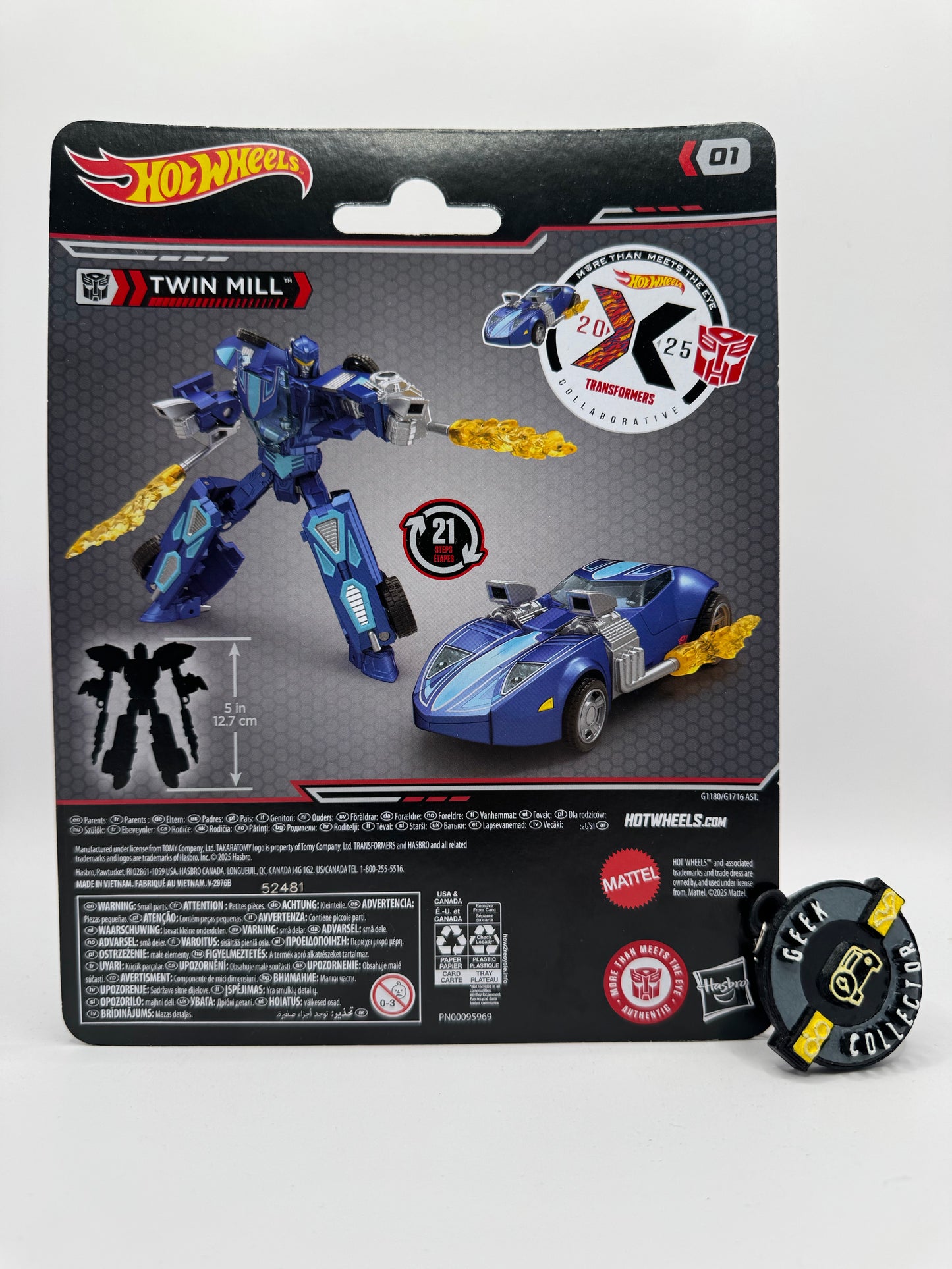 Transformers X Hotwheels: Twin Mill (Hasbro)