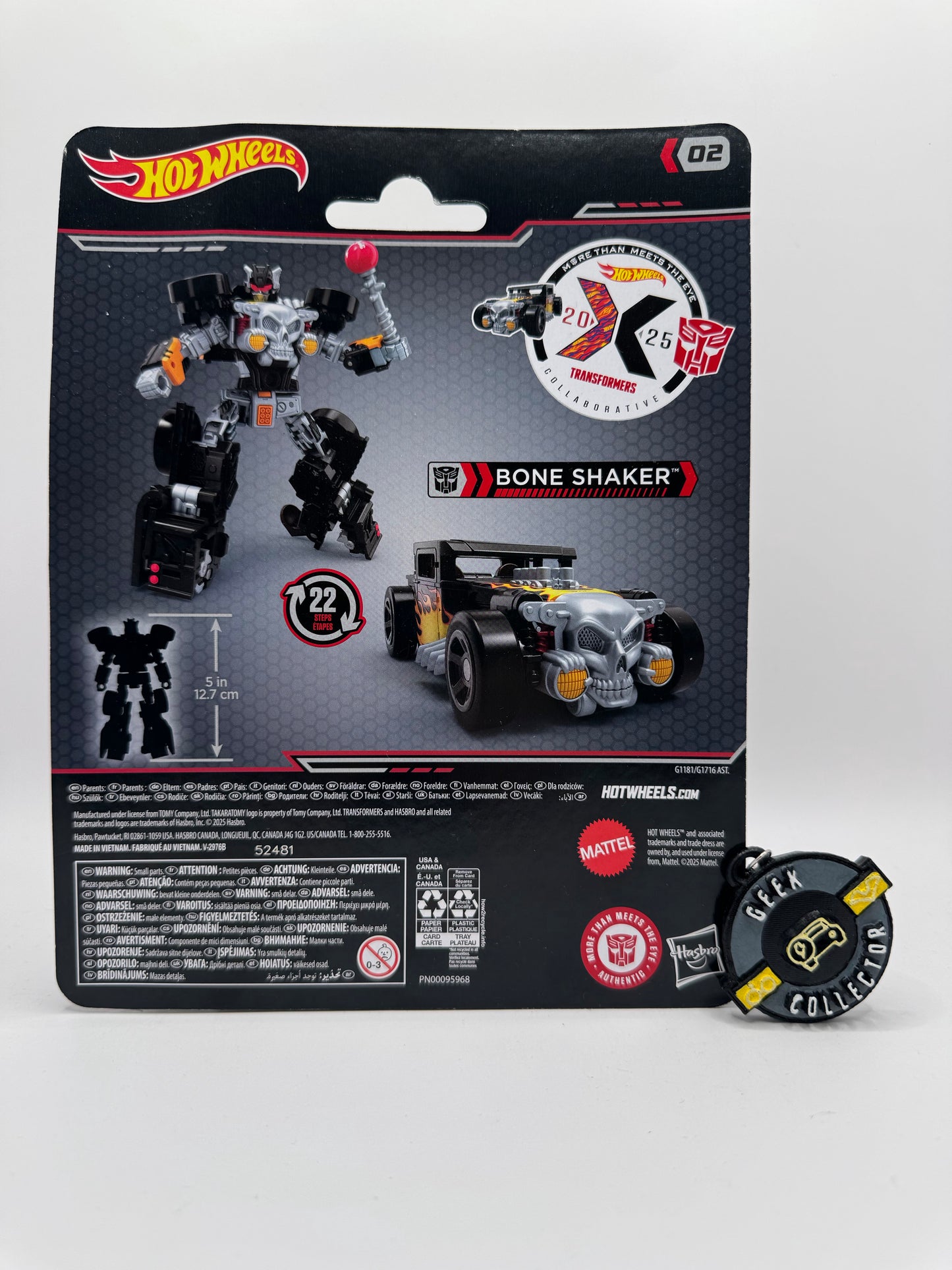 Transformers X Hotwheels: Bone Shaker (Hasbro)