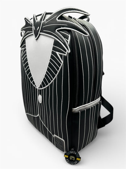 Loungefly Disney The Nightmare Before Christmas Jack Skellington Cosplay Full-Size Glow in the Dark Backpack