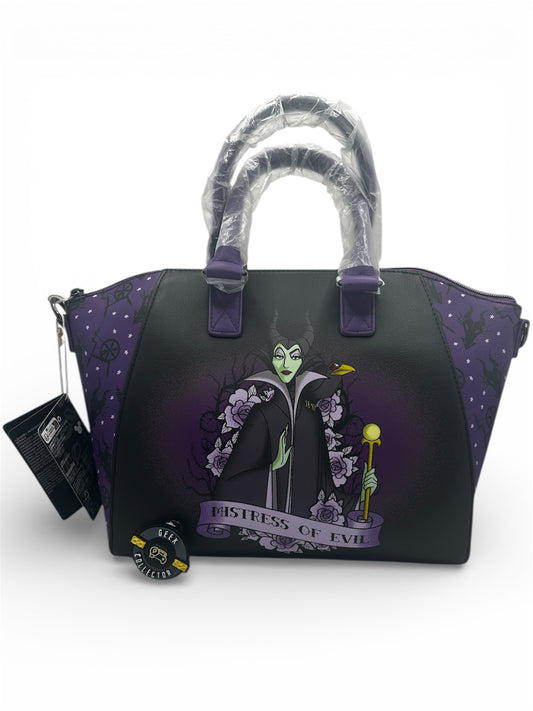 Loungefly Disney Maleficent Mistress of Evil Satchel Purse Bag