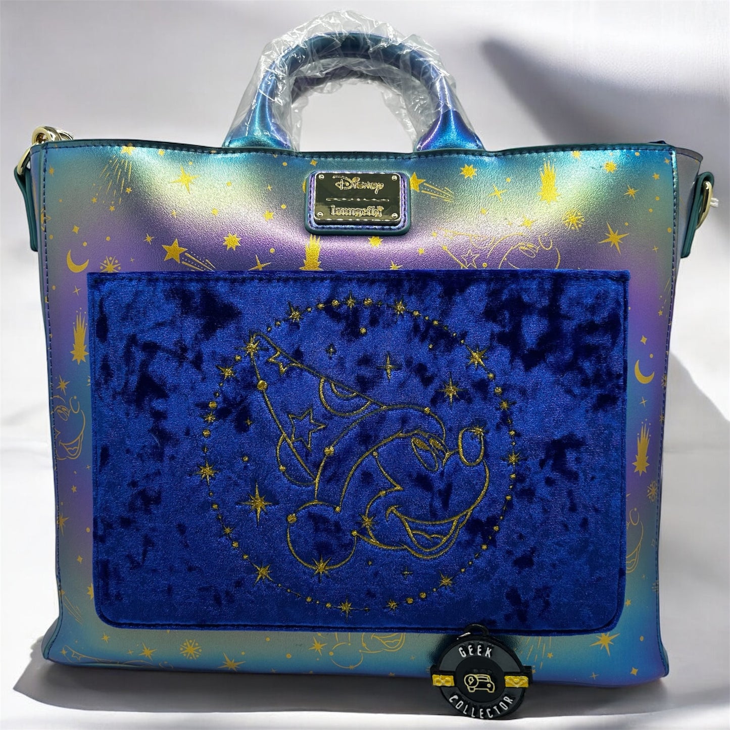 Loungefly Disney Fantasy Mickey Sorcerer’s Apprentice Convertible Tote Bag