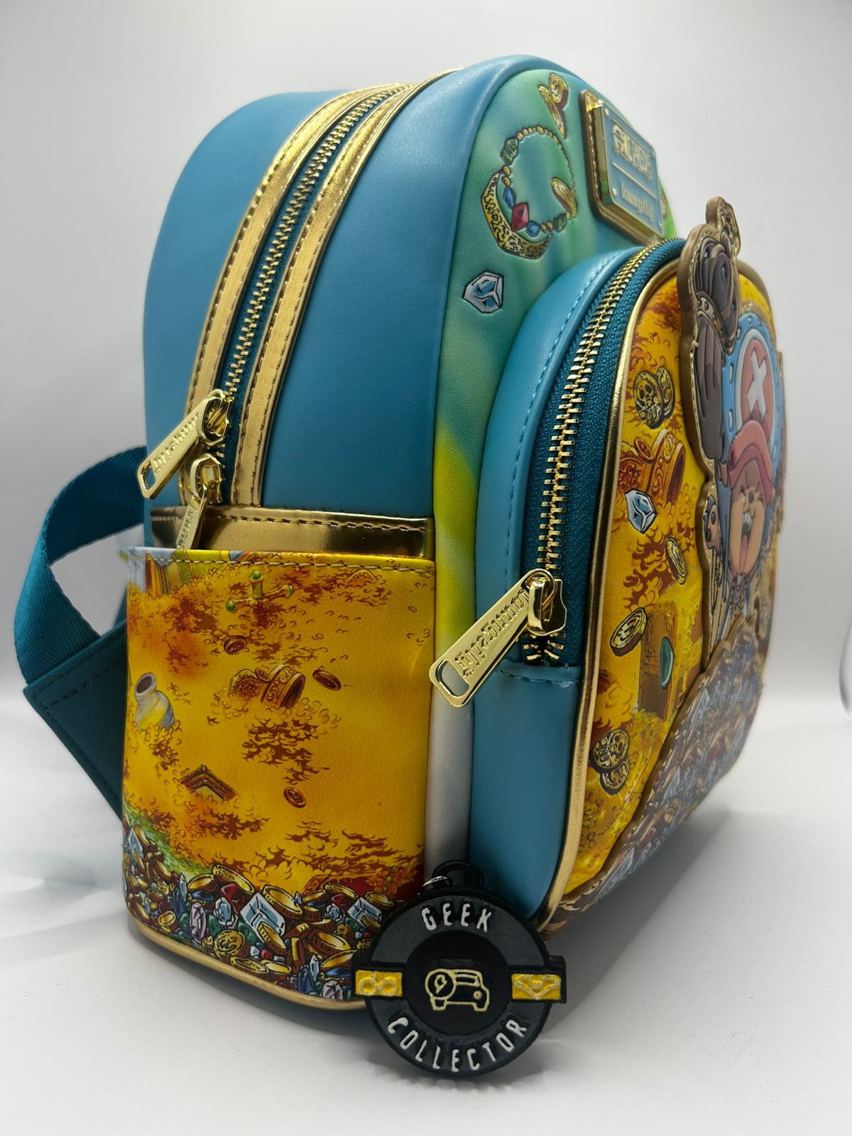 Loungefly One Piece Chopper Metalic Limited Edition (EE Exclusive) Mini Backpack