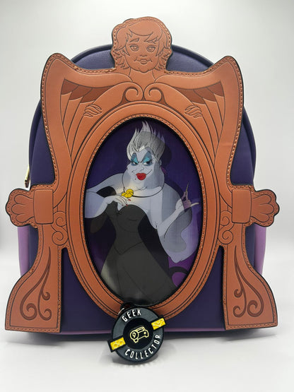 Loungefly Disney The Little Mermaid Ursula & Vanessa Lenticular Mini Backpack