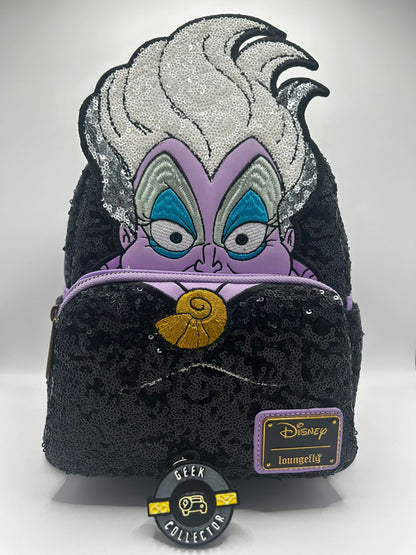 Loungefly Disney Villains Ursula Sequin – The Little Mermaid 35th Anniversary