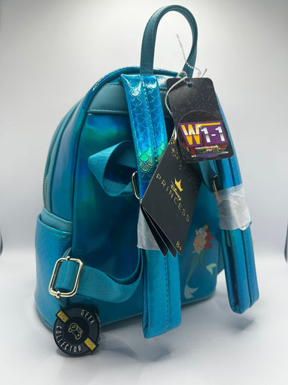 Loungefly Disney Limited Edition King Triton Sequin Backpack Exclusive