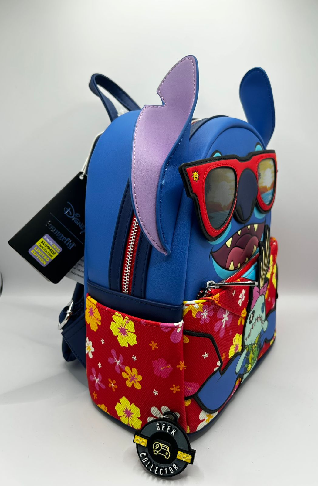 Loungefly Limited Edition SDCC Stitch Vacation Mini Backpack
