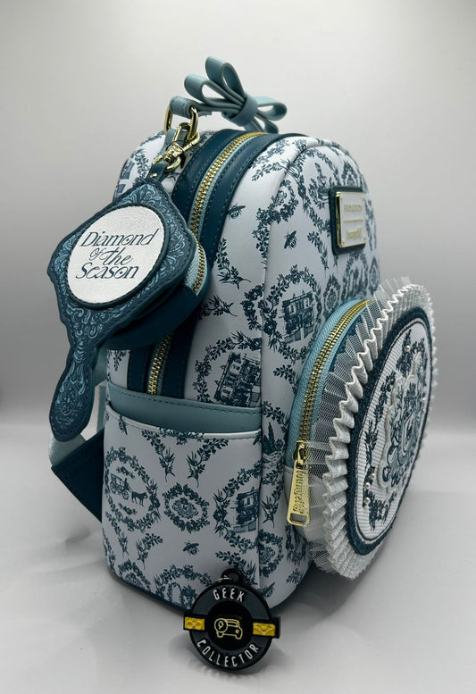Loungefly Bridgerton  Diamond of the Season Mini Backpack Exclusive with Coin Purse