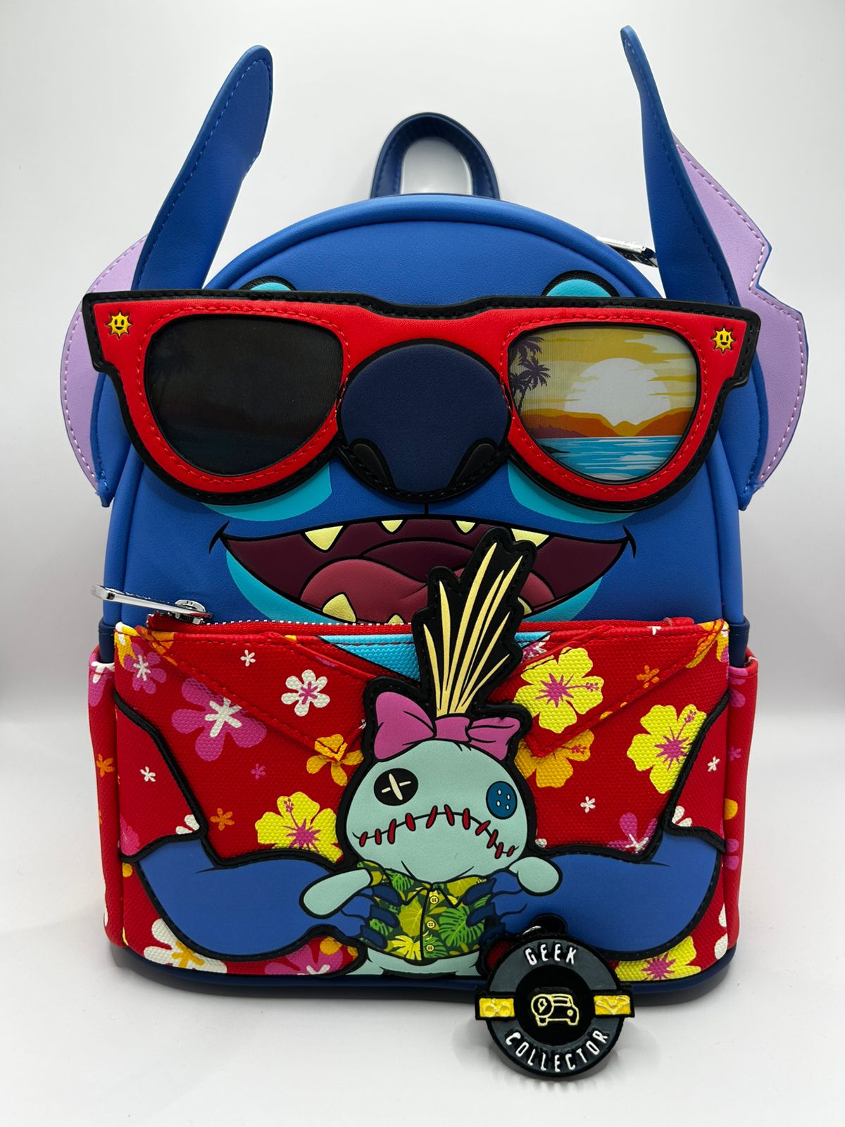 Loungefly Limited Edition SDCC Stitch Vacation Mini Backpack
