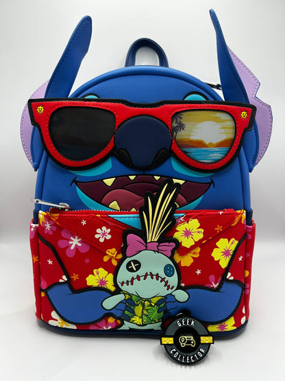 Loungefly Limited Edition SDCC Stitch Vacation Mini Backpack