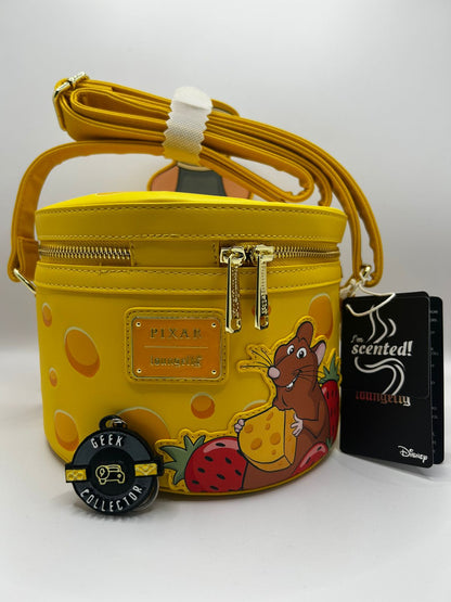 Loungefly Disney Pixar Ratatouille Remy Cheese Crossbody Bag