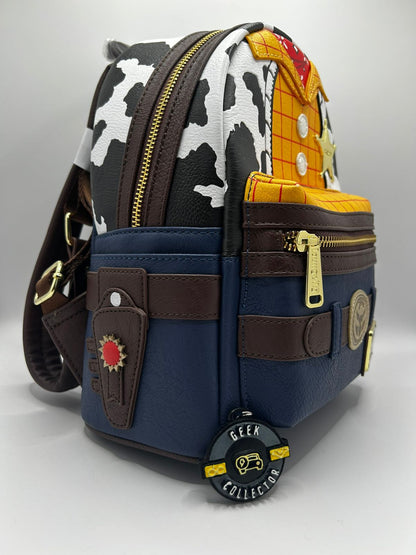 Loungefly Disney Toy Story Sheriff Woody Cosplay Mini Backpack
