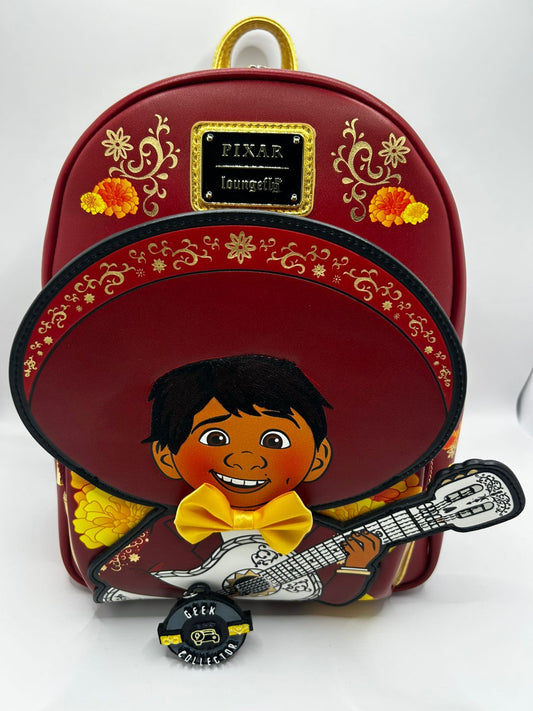 Loungefly Disney Pixar Coco Miguel Cosplay Mini Backpack