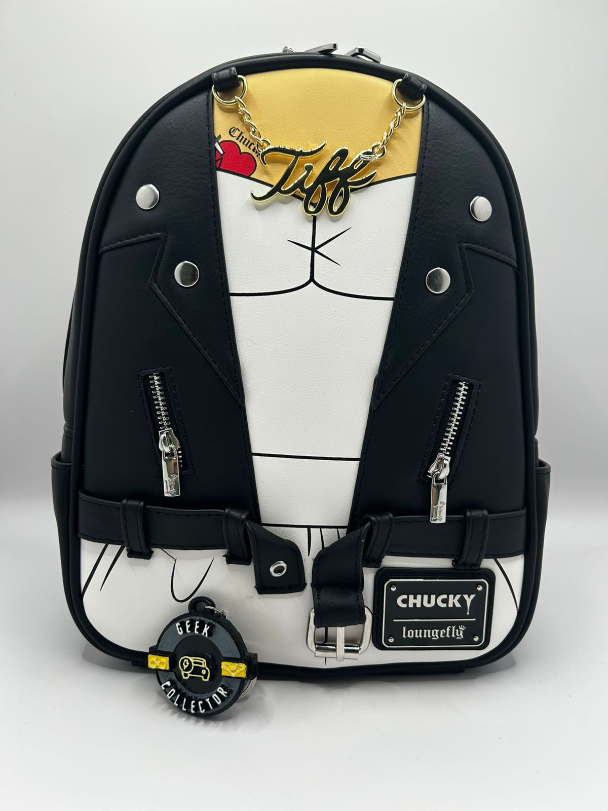 Loungefly Universal Bride Of Chucky Tiffany Cosplay Mini Backpack