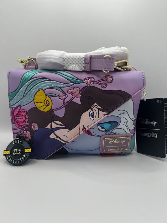 Loungefly Disney The Little Mermaid Ursula and Vanessa Crossbody Bag Exclusive