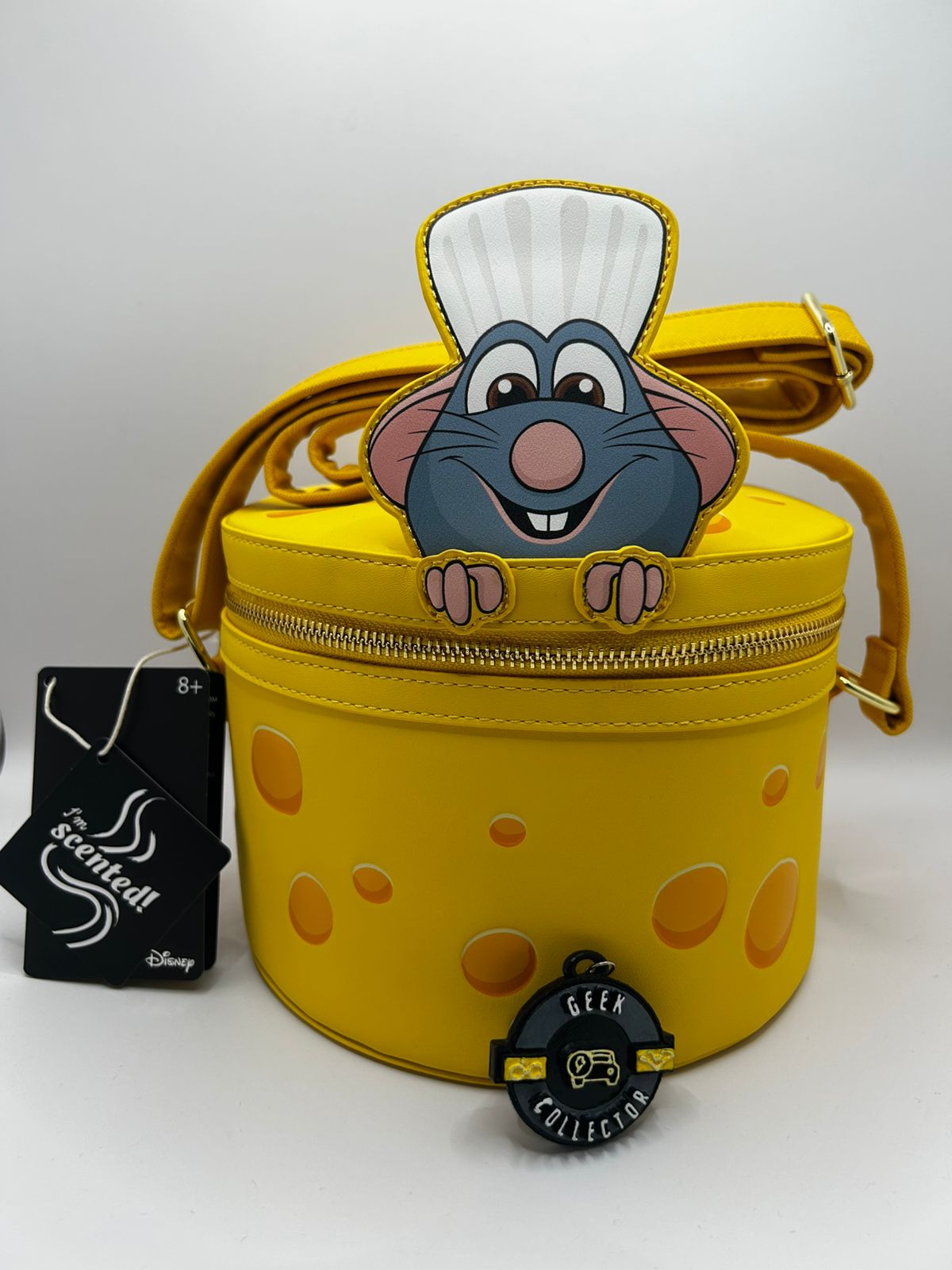 Loungefly Disney Pixar Ratatouille Remy Cheese Crossbody Bag